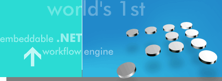 World's 1st embeddable .NET workflow engine